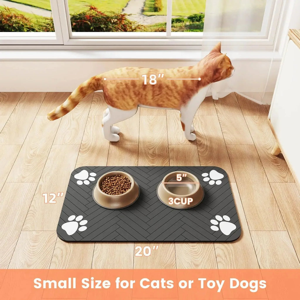 Pet Feeding Mat — Waterproof & Non-Slip