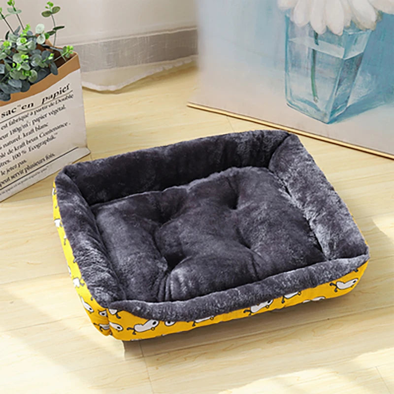 Plush Dog Sofa Bed — Ultra-Soft & Washable