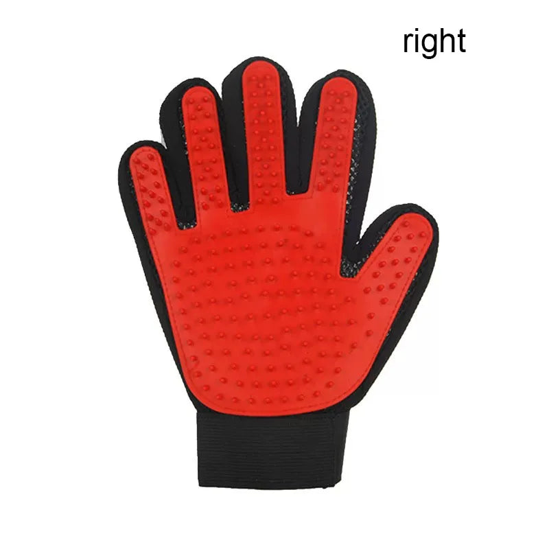 Pet Grooming & Massage Glove — Deshedding Brush