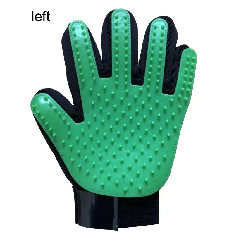 Pet Grooming & Massage Glove — Deshedding Brush