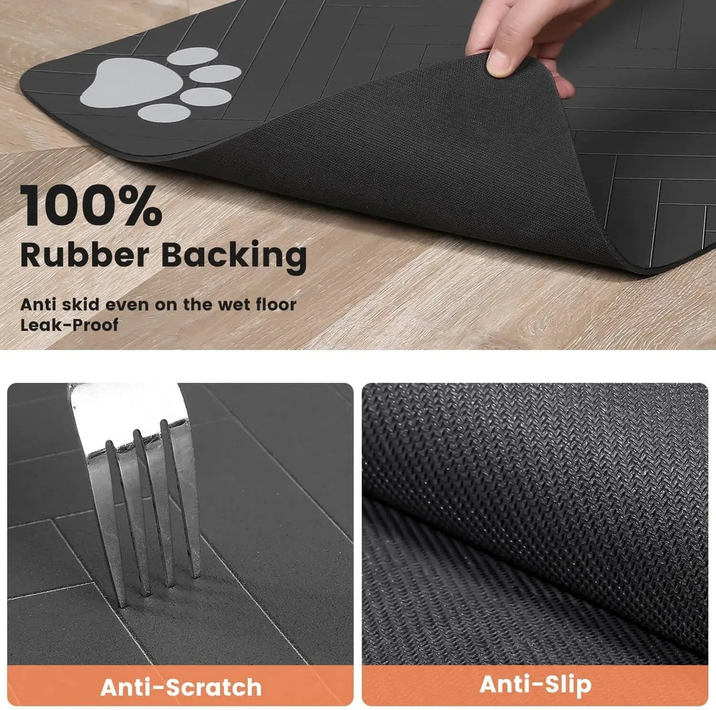 Pet Feeding Mat — Waterproof & Non-Slip