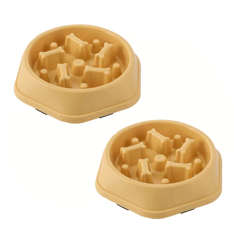 Slow Feeder Dog Bowl — Anti-Bloat Puzzle Bowl