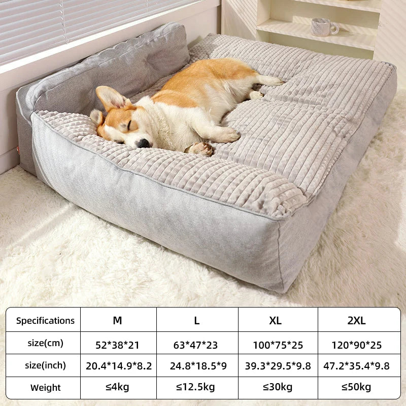 Cozy Dog & Cat Bed — Soft Nest