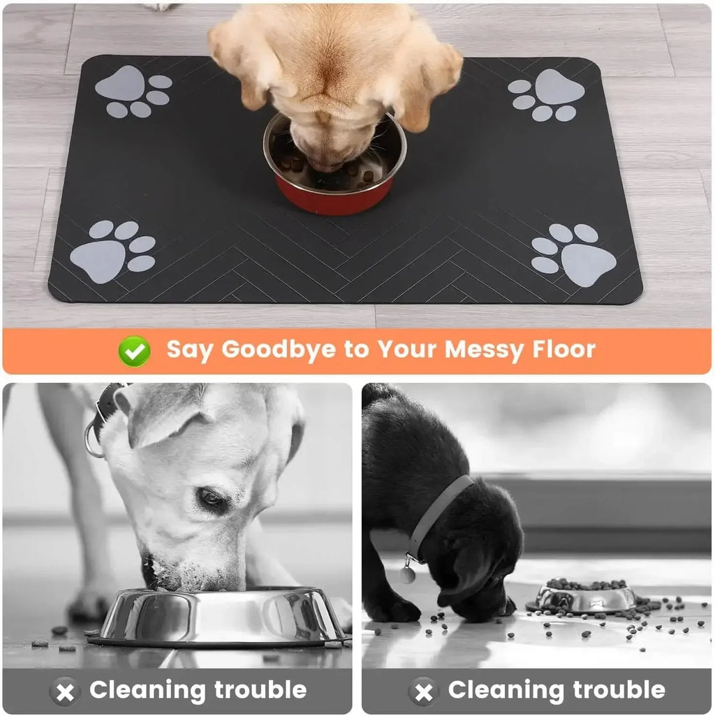 Pet Feeding Mat — Waterproof & Non-Slip