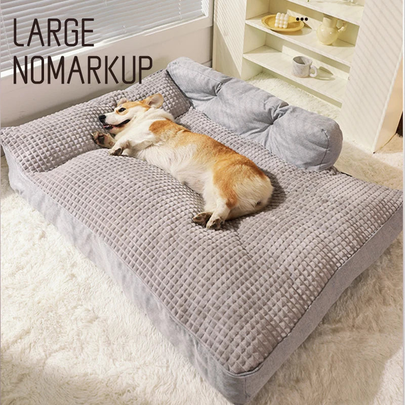 Cozy Dog & Cat Bed — Soft Nest