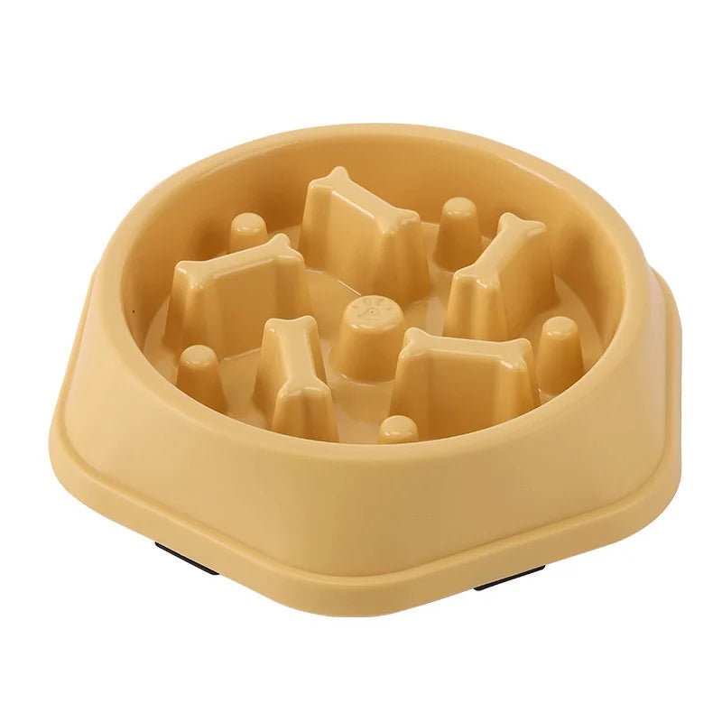 Slow Feeder Dog Bowl — Anti-Bloat Puzzle Bowl
