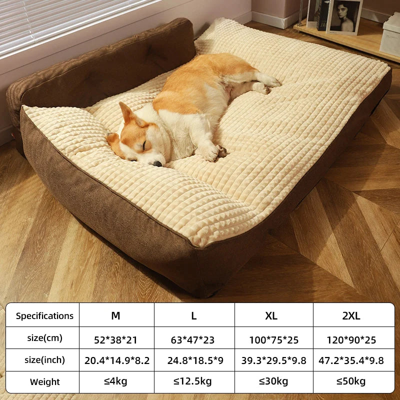 Cozy Dog & Cat Bed — Soft Nest