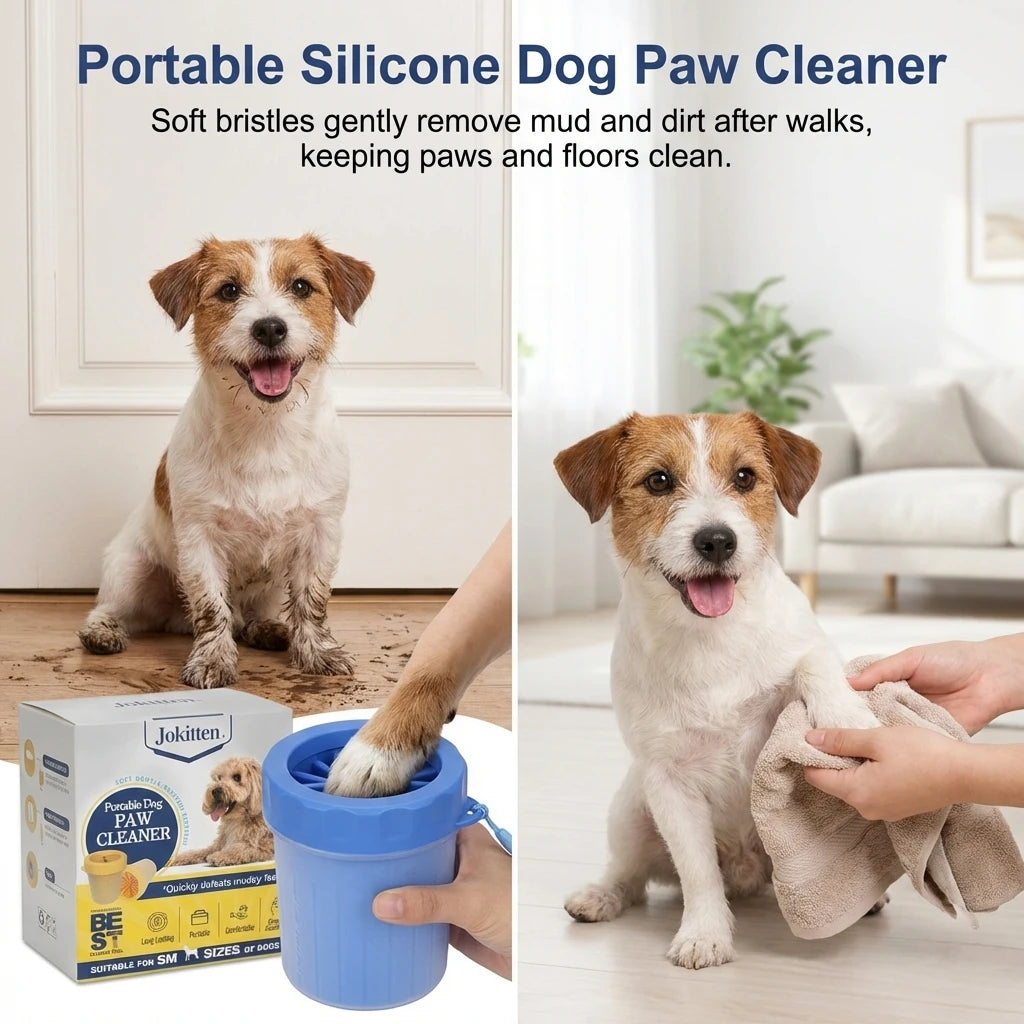 Paw Cleaning Cup — Quick & Easy Dog Paw Washer