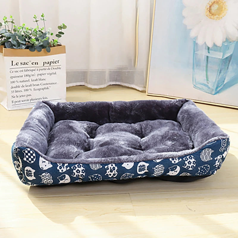 Plush Dog Sofa Bed — Ultra-Soft & Washable