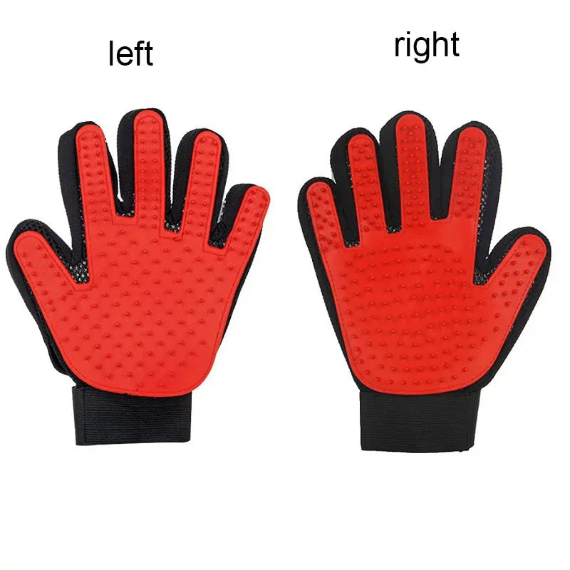 Pet Grooming & Massage Glove — Deshedding Brush