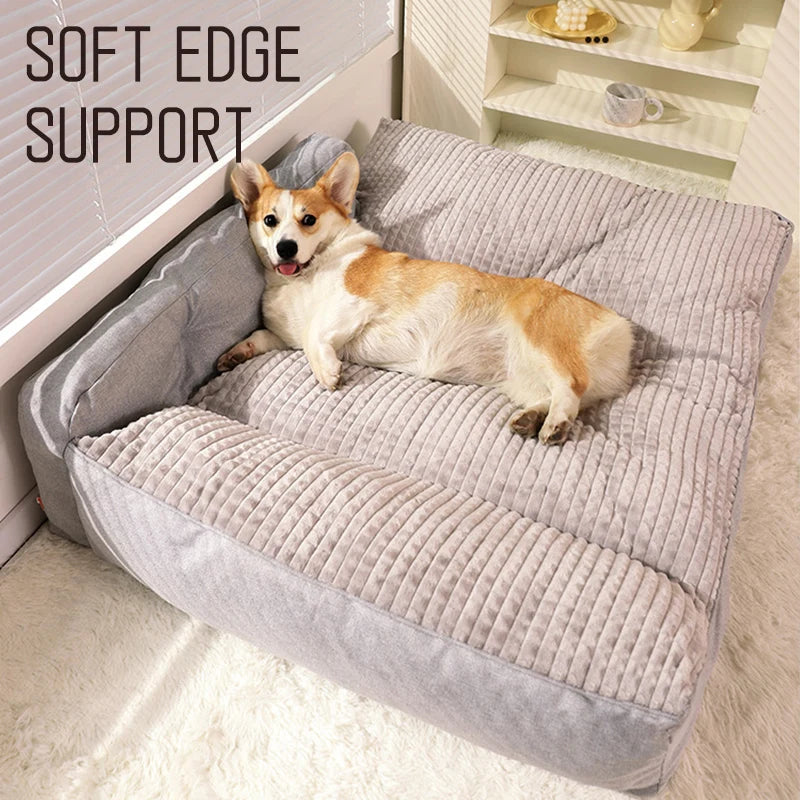Cozy Dog & Cat Bed — Soft Nest