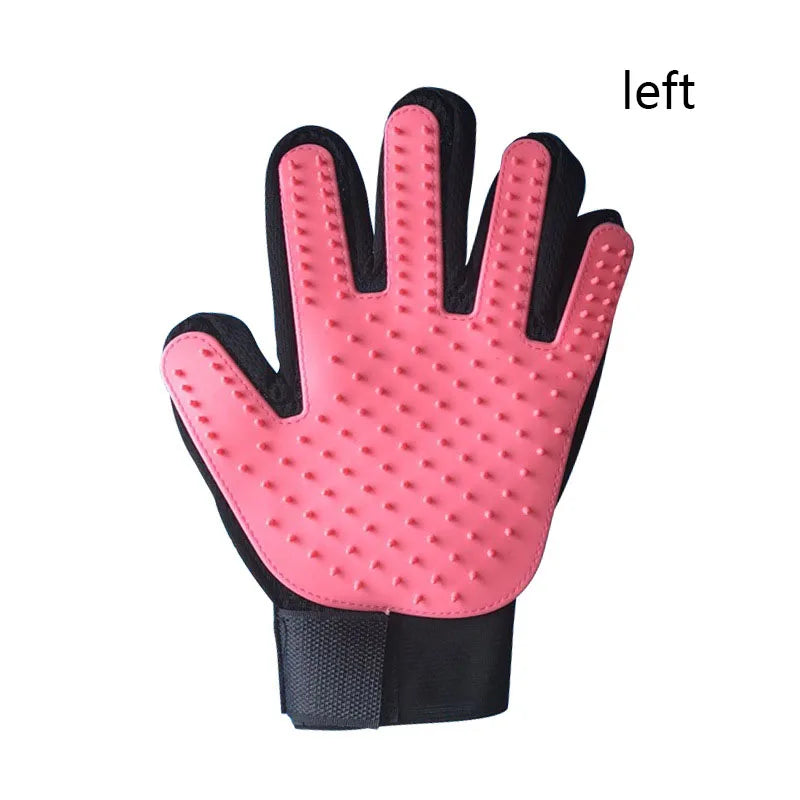 Pet Grooming & Massage Glove — Deshedding Brush
