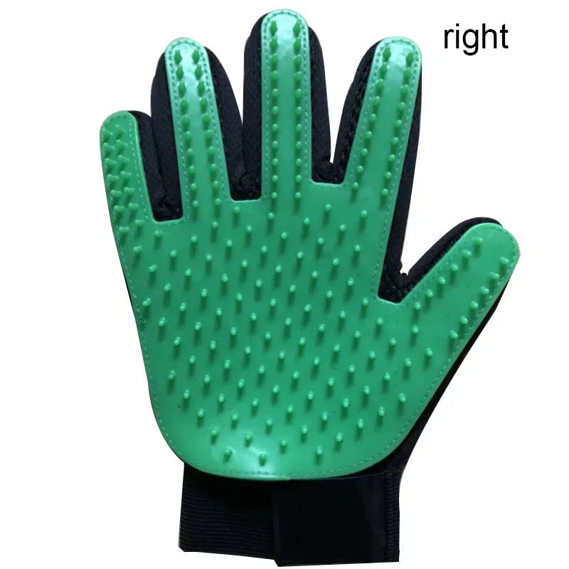 Pet Grooming & Massage Glove — Deshedding Brush