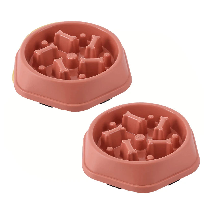 Slow Feeder Dog Bowl — Anti-Bloat Puzzle Bowl