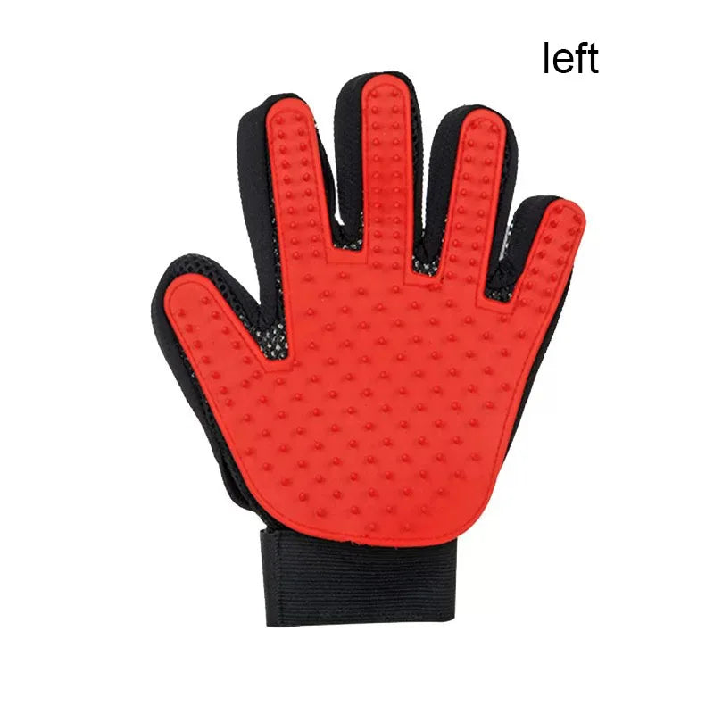 Pet Grooming & Massage Glove — Deshedding Brush