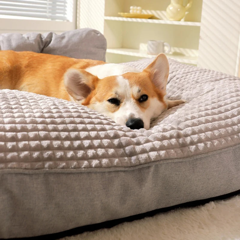 Cozy Dog & Cat Bed — Soft Nest
