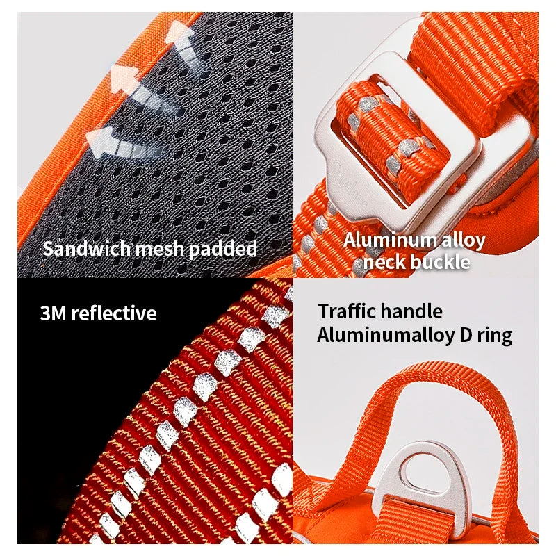 No-Pull Dog Harness — Reflective & Adjustable
