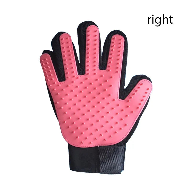 Pet Grooming & Massage Glove — Deshedding Brush