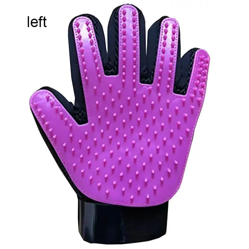 Pet Grooming & Massage Glove — Deshedding Brush