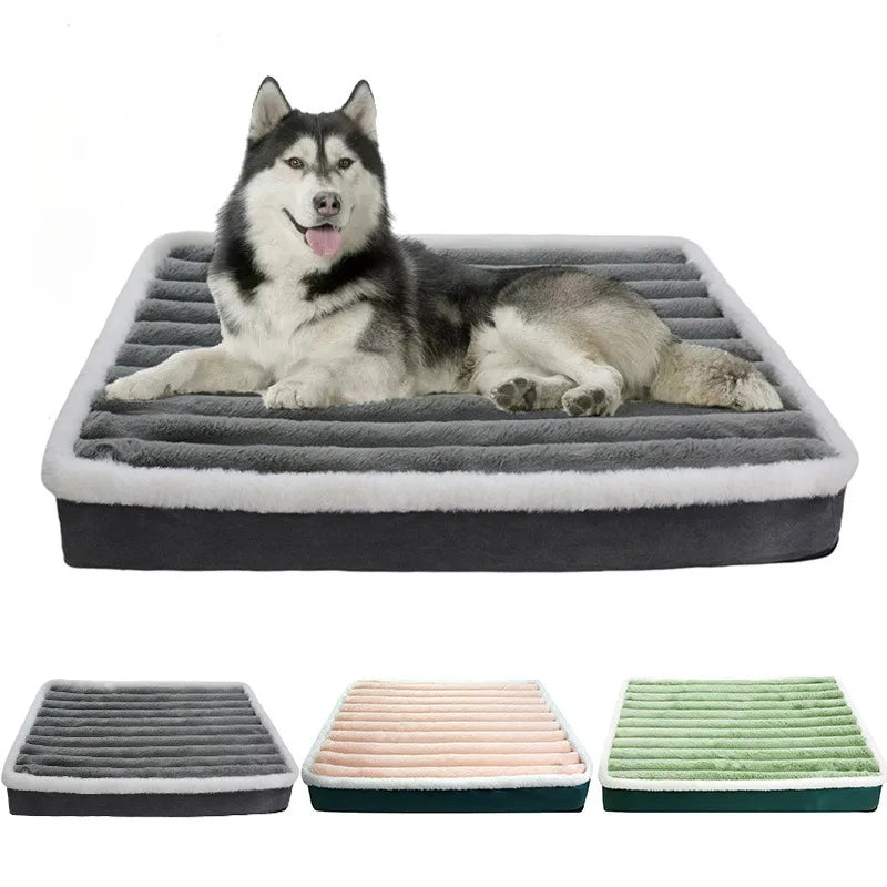 Calming Dog Mat — Memory Foam & Washable Cover