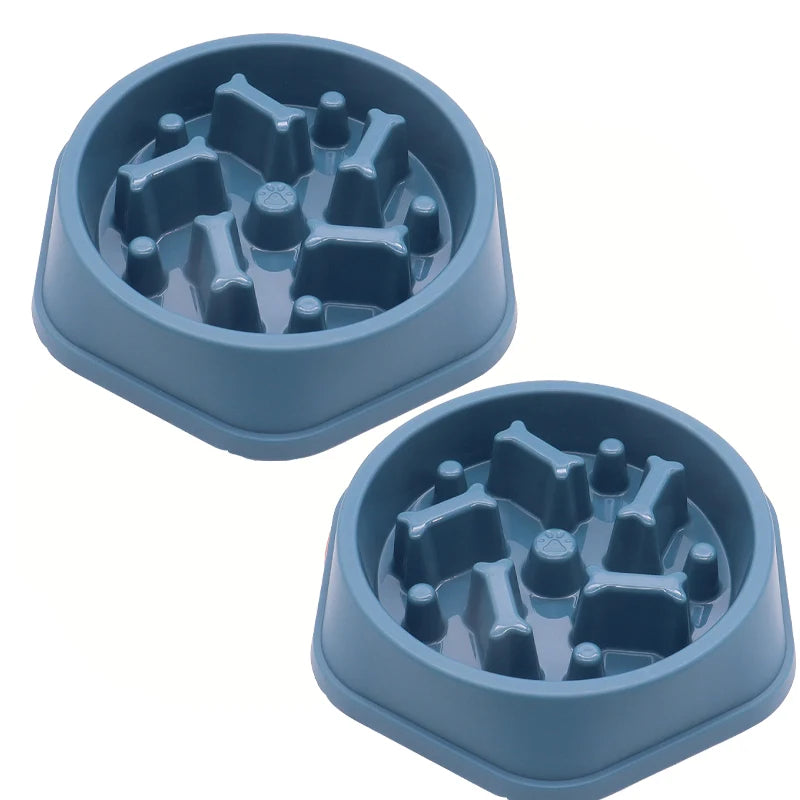 Slow Feeder Dog Bowl — Anti-Bloat Puzzle Bowl